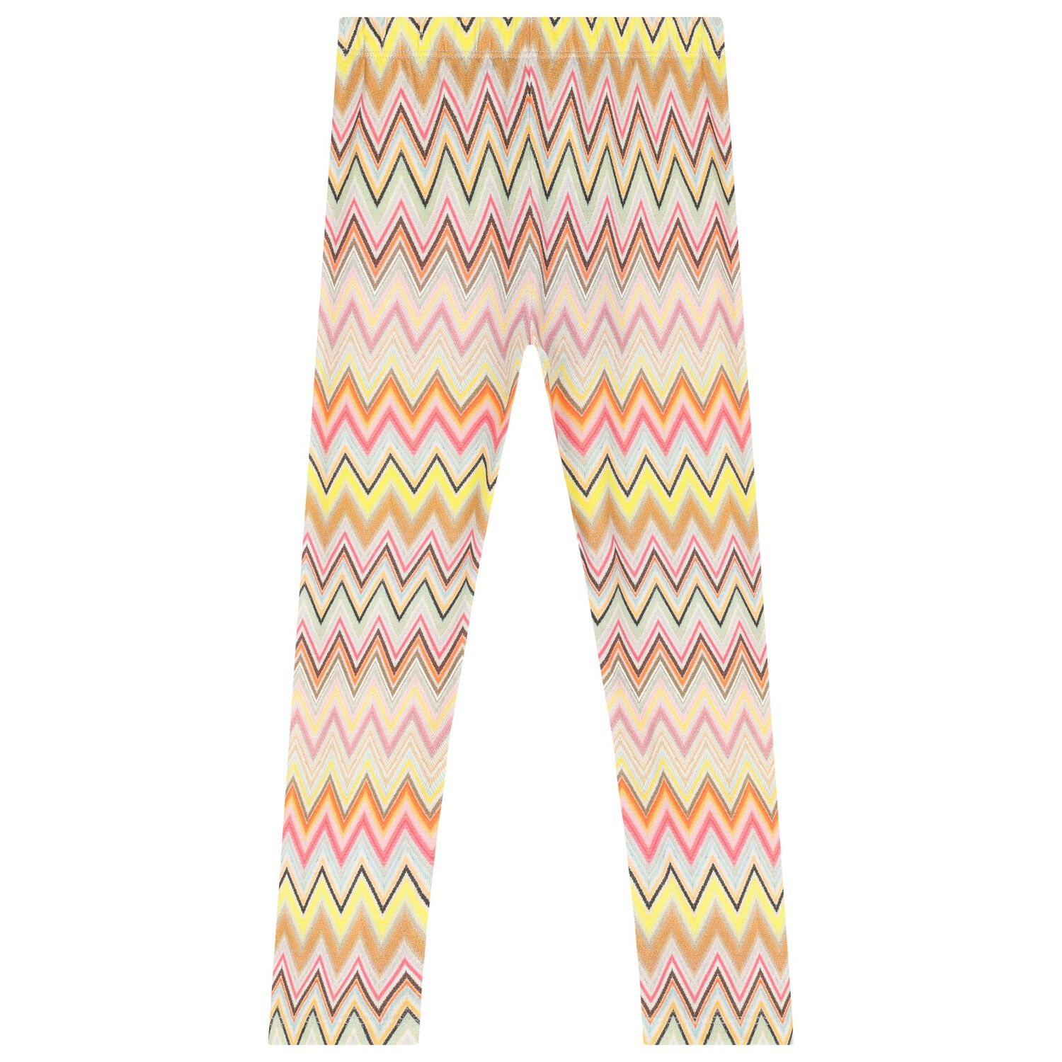 Girls Multi-Colored Zig Zag Leggings, 1, hi-res image number null