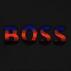 Boys Black Logo Hooded Top, 2, hi-res