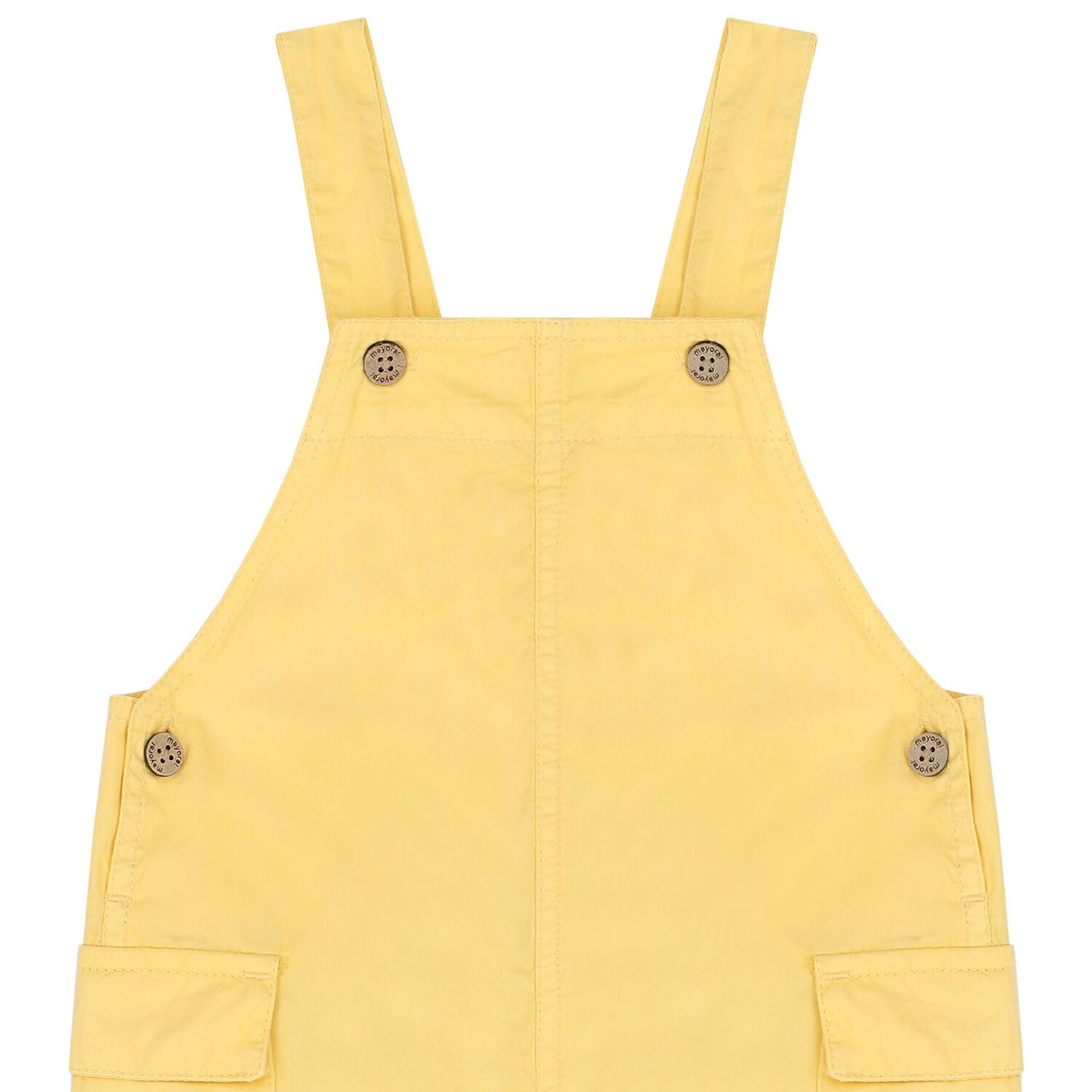 Younger Boys Yellow Dungarees, 1, hi-res image number null