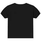 Girls Black Logo Bag T-Shirt, 2, hi-res