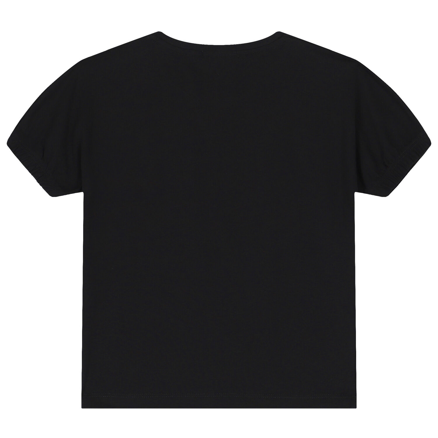 Girls Black Logo Bag T-Shirt, 2, hi-res