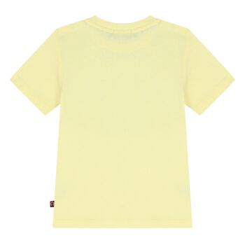 Younger Boys Yellow Logo T-Shirt