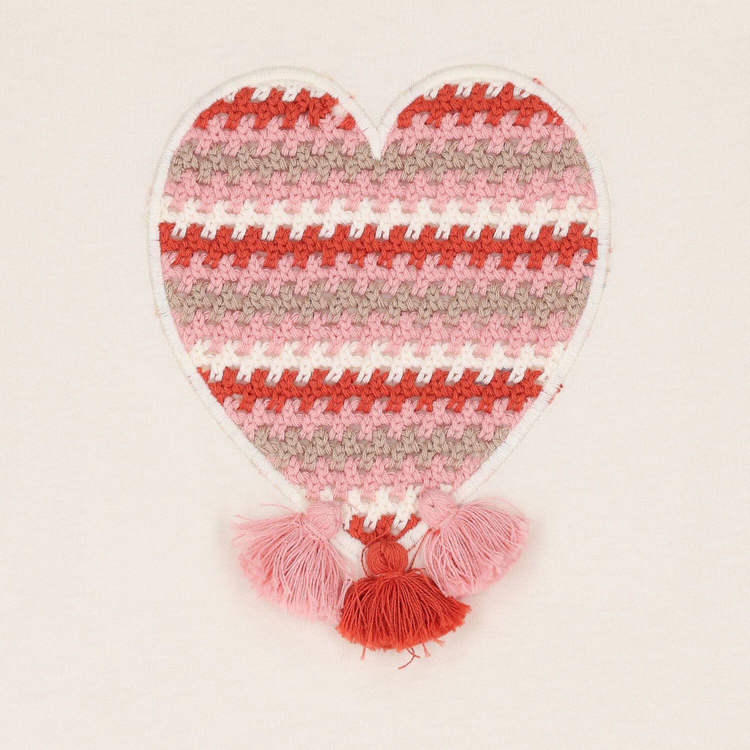 Girls Ivory & Pink Zigzag Leggings Set, 1, hi-res image number null