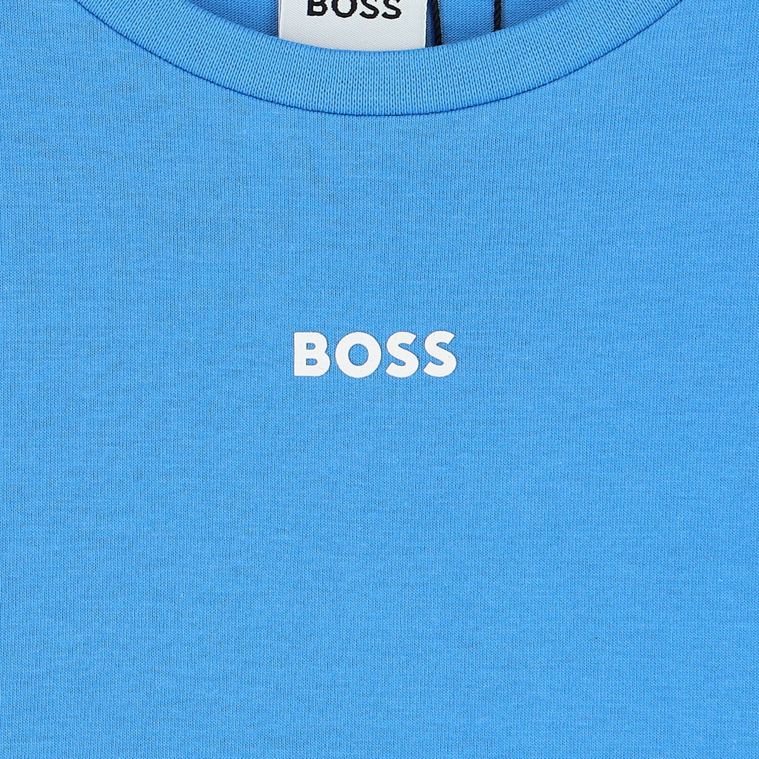 Boys Blue Logo T-Shirt, 1, hi-res