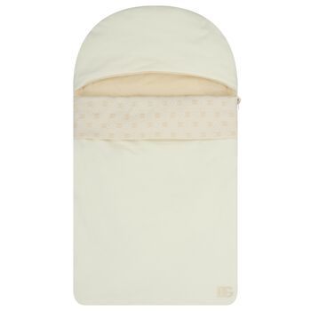 Ivory & Beige Logo Baby Nest