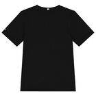 Boys Black & Beige Logo T-Shirt, 1, hi-res