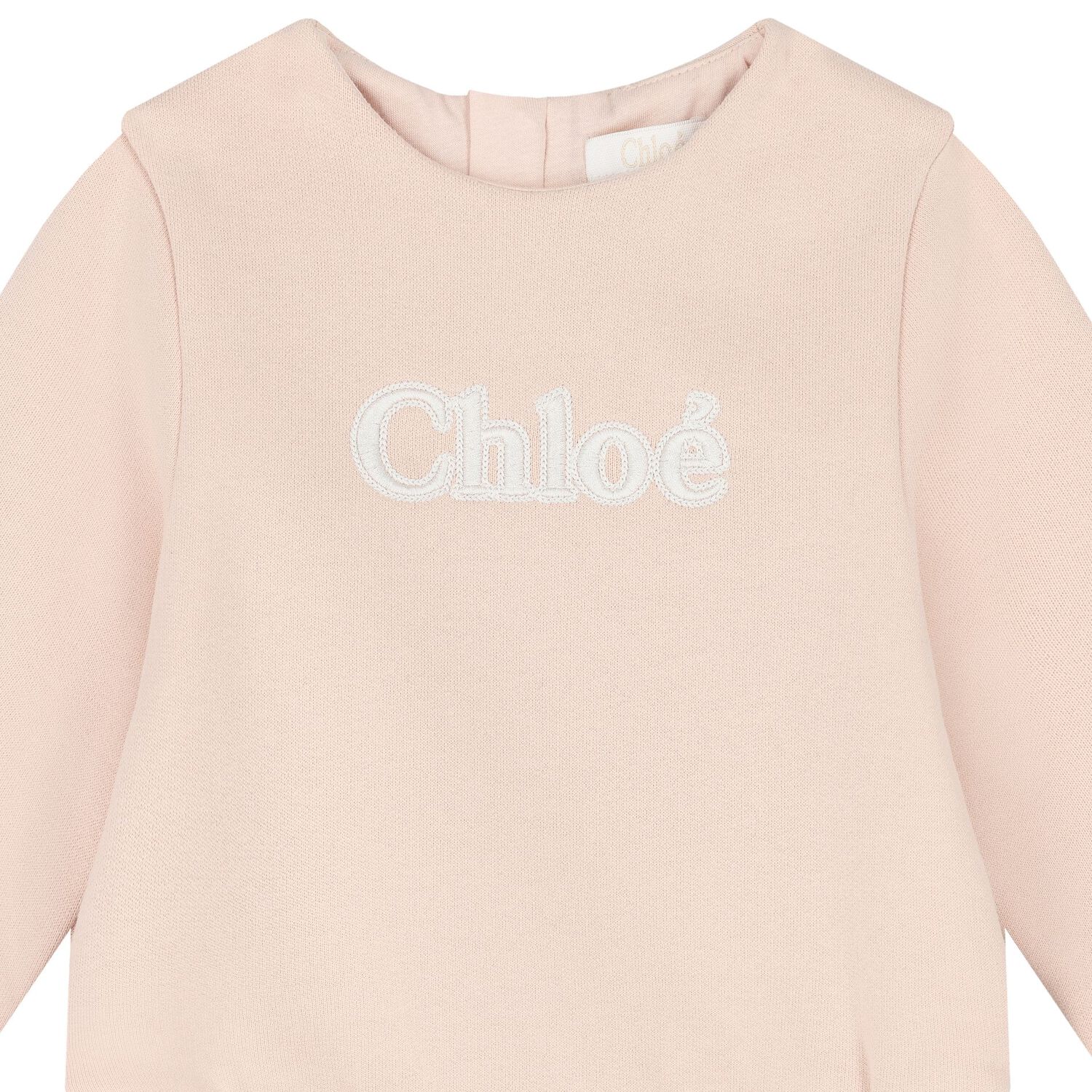 Younger Girls Pink Logo Dress, 2, hi-res