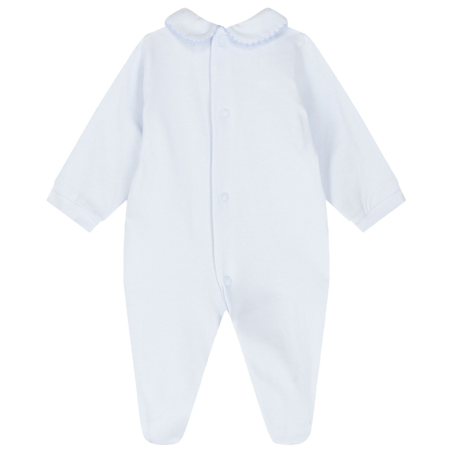 Baby Boys Blue Teddy Bear Babygrow Gift Set, 3, hi-res