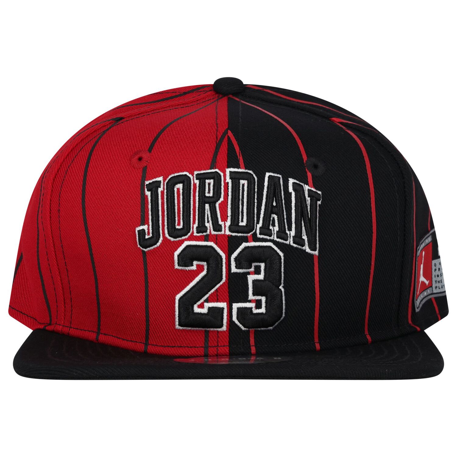 Black & Red Jordan Cap, 2, hi-res
