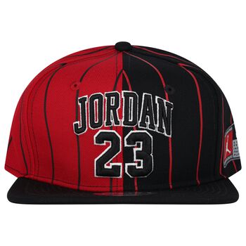 Black & Red Jordan Cap