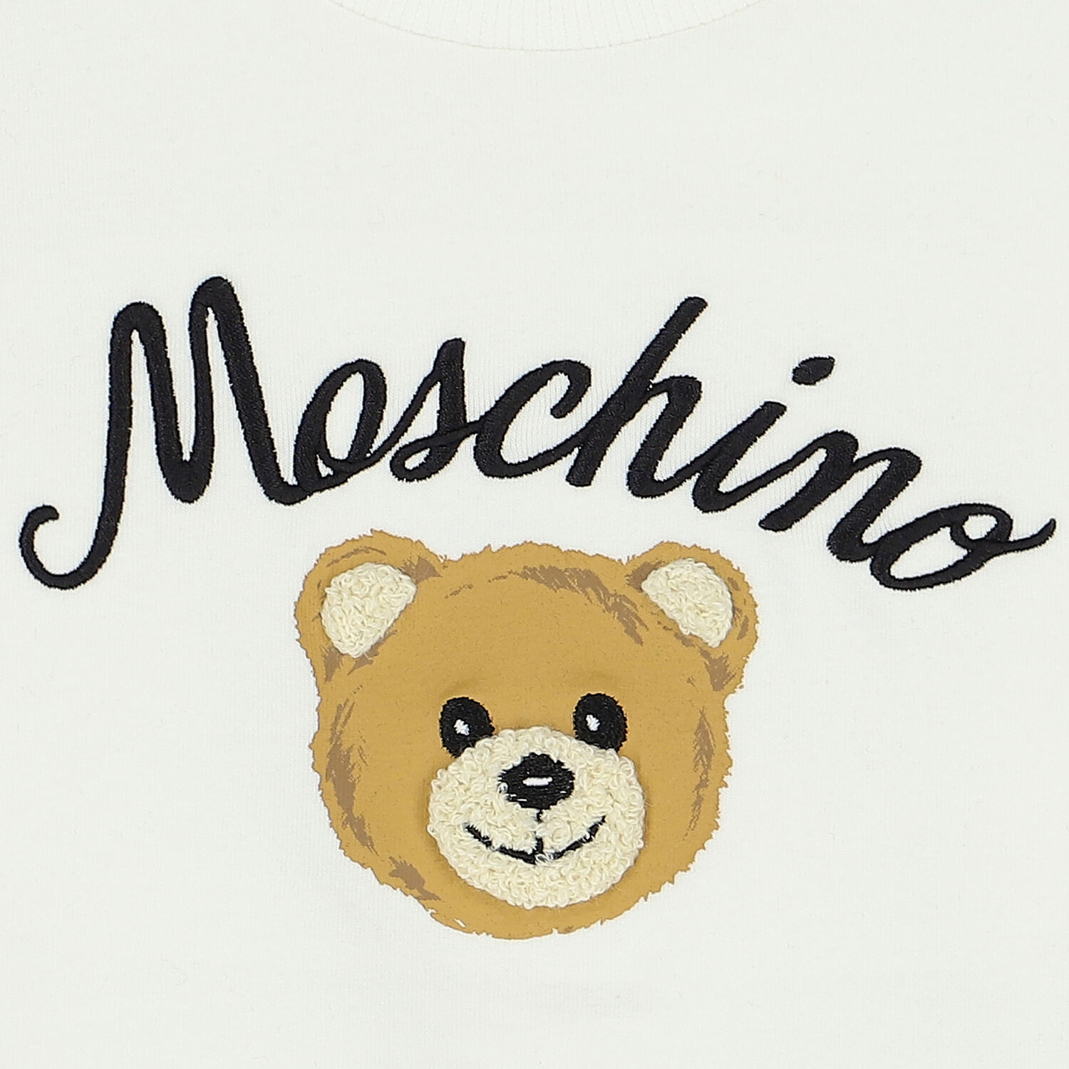 Ivory Teddy Bear Logo T-Shirt, 1, hi-res