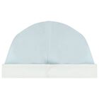 Baby Boys Blue & Ivory Logo Babygrow Gift Set , 2, hi-res