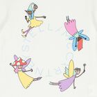 Girls Ivory Logo Fairy T-Shirt, 1, hi-res