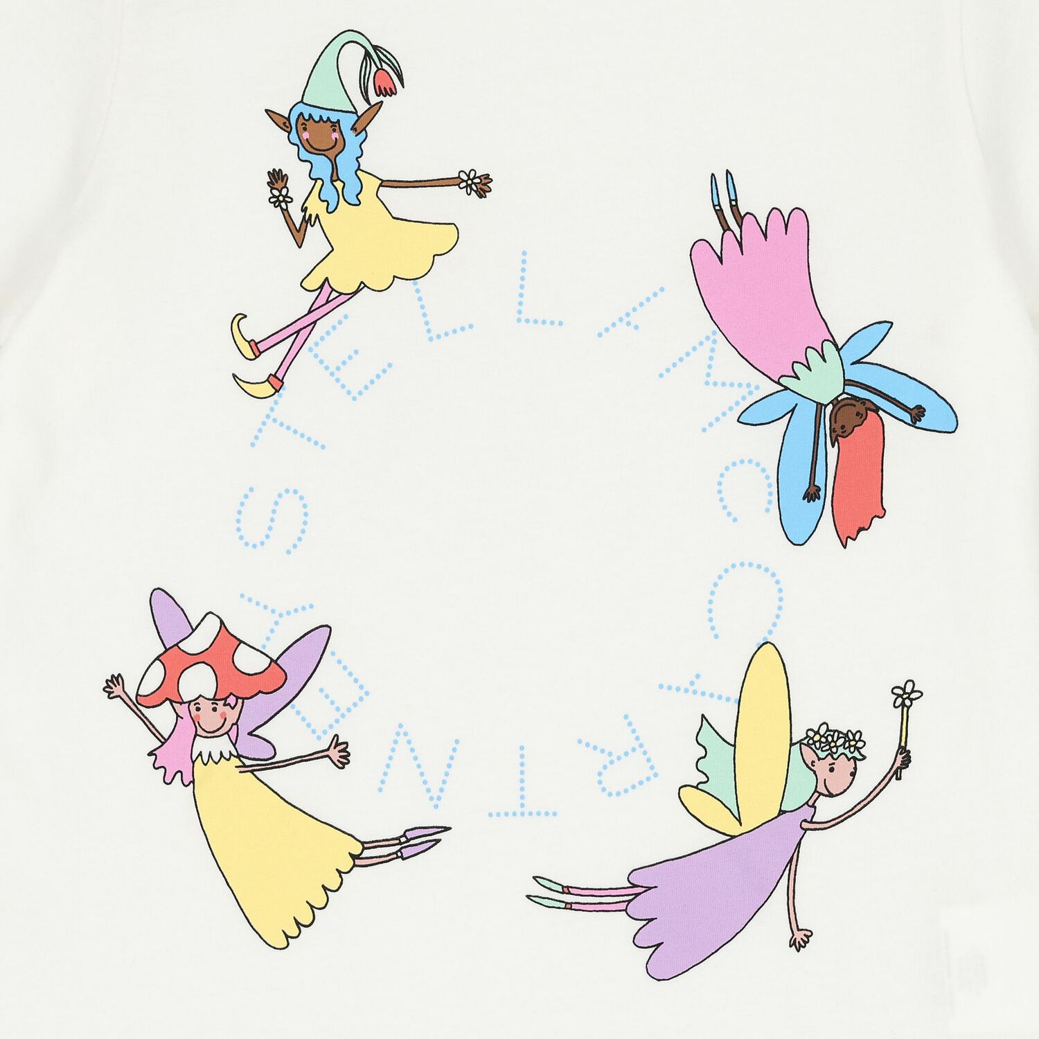 Girls Ivory Logo Fairy T-Shirt, 1, hi-res