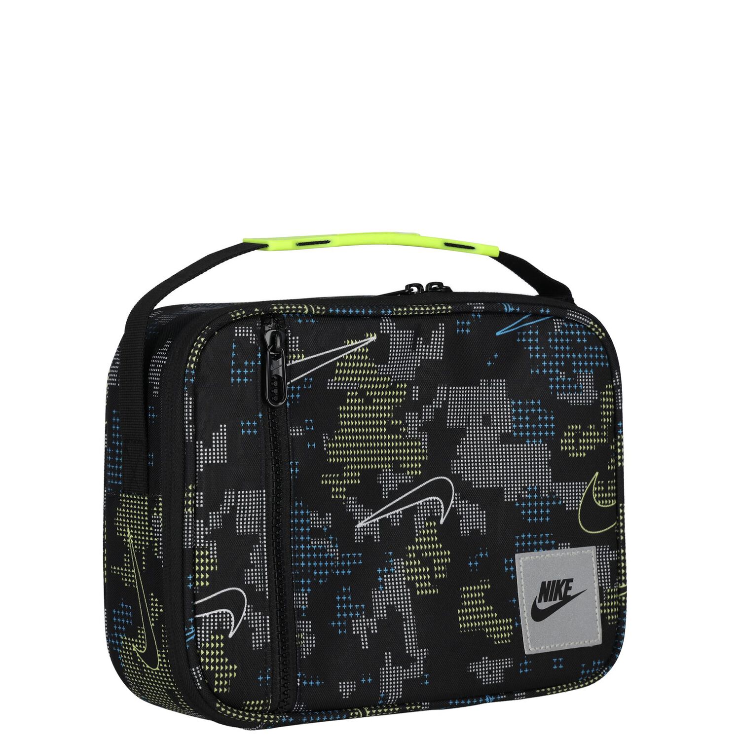 Black Logo Lunch Bag, 1, hi-res