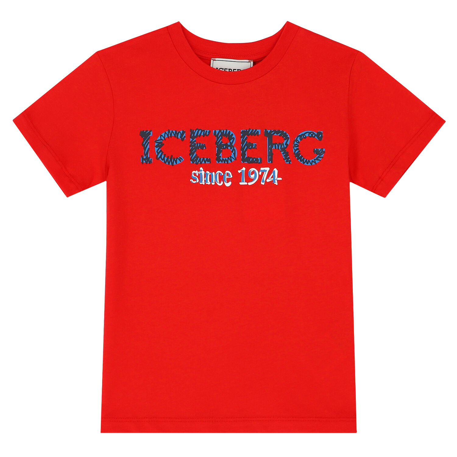 Boys Red Logo T-Shirt, 1, hi-res