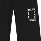 Boys Black Logo Joggers, 1, hi-res
