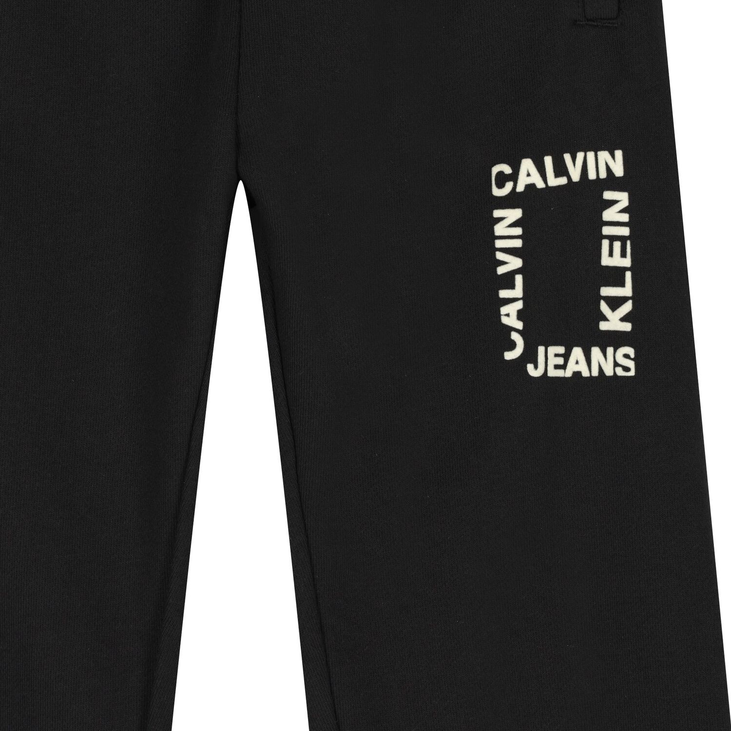 Boys Black Logo Joggers, 1, hi-res