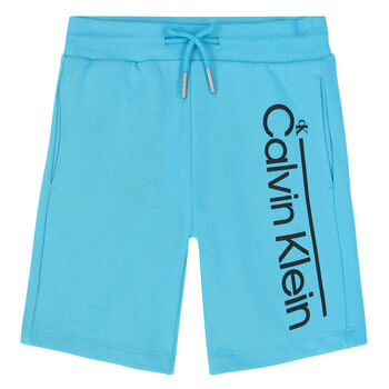 Boys Blue Logo Shorts