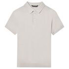 Boys Grey Polo Shirt, 1, hi-res