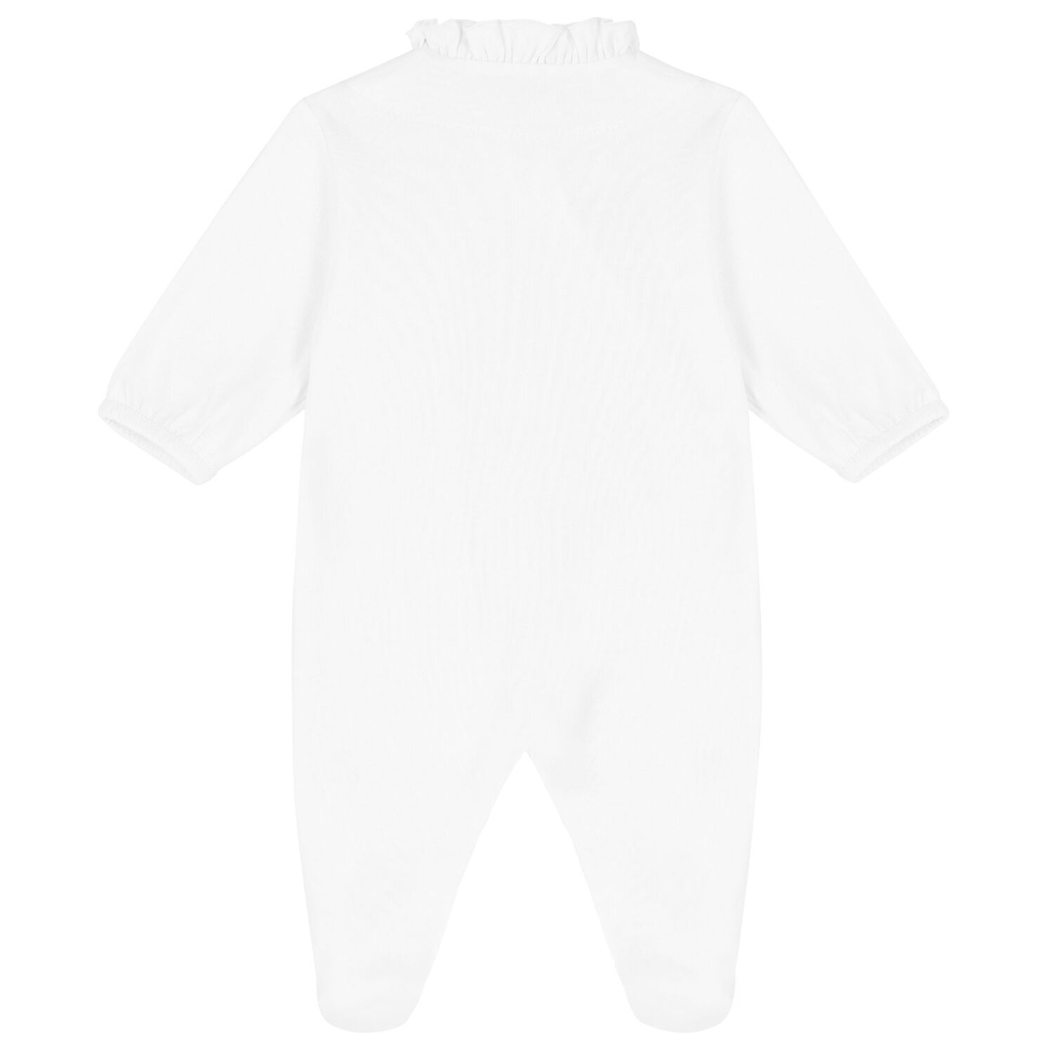 Baby Girls Ivory Floral Babygrow, 2, hi-res