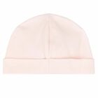 Baby Girls Pink Logo Hat, 1, hi-res