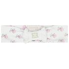 Baby Girls White Logo Headband , 1, hi-res