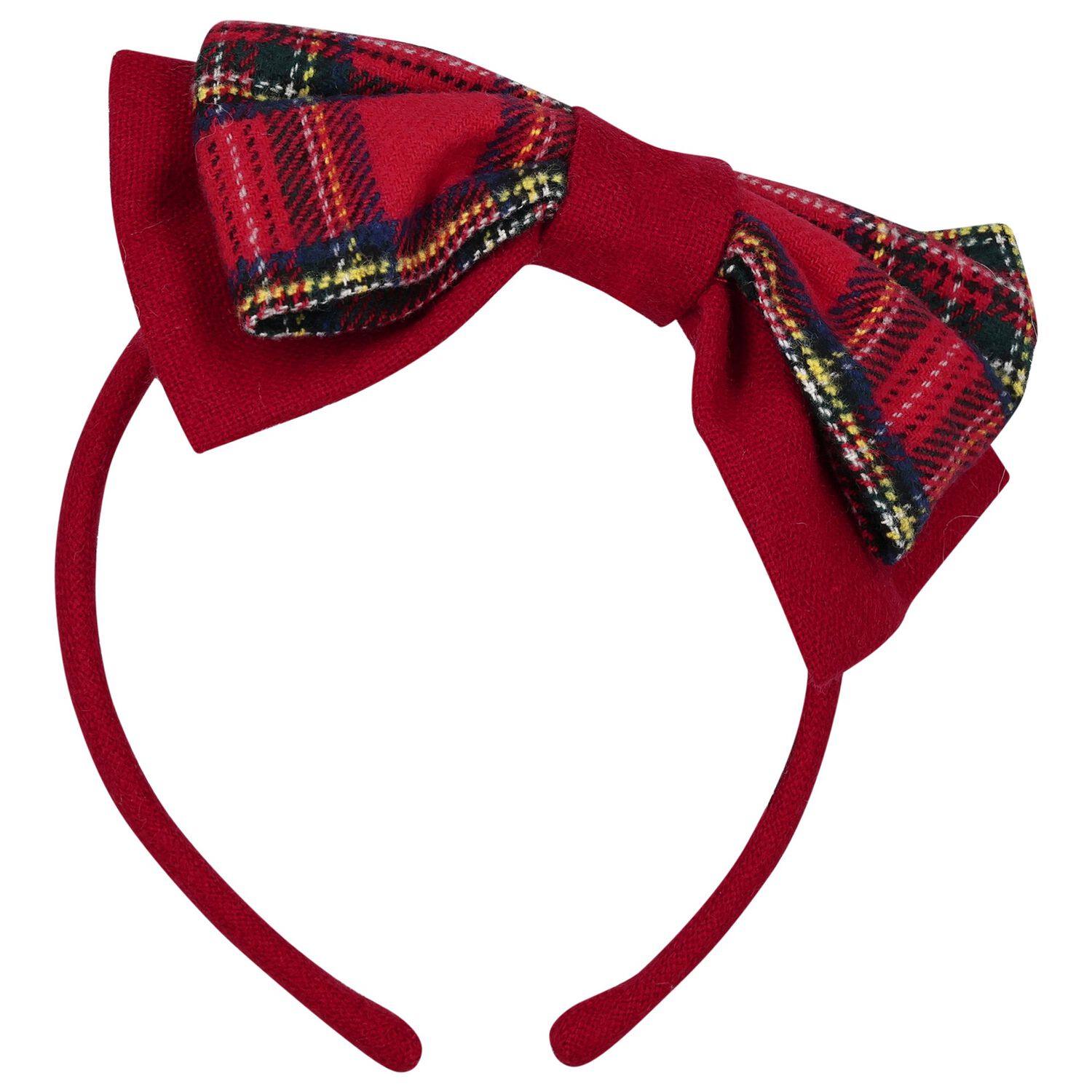 Girls Red Velvet Bow Headband, 1, hi-res image number null