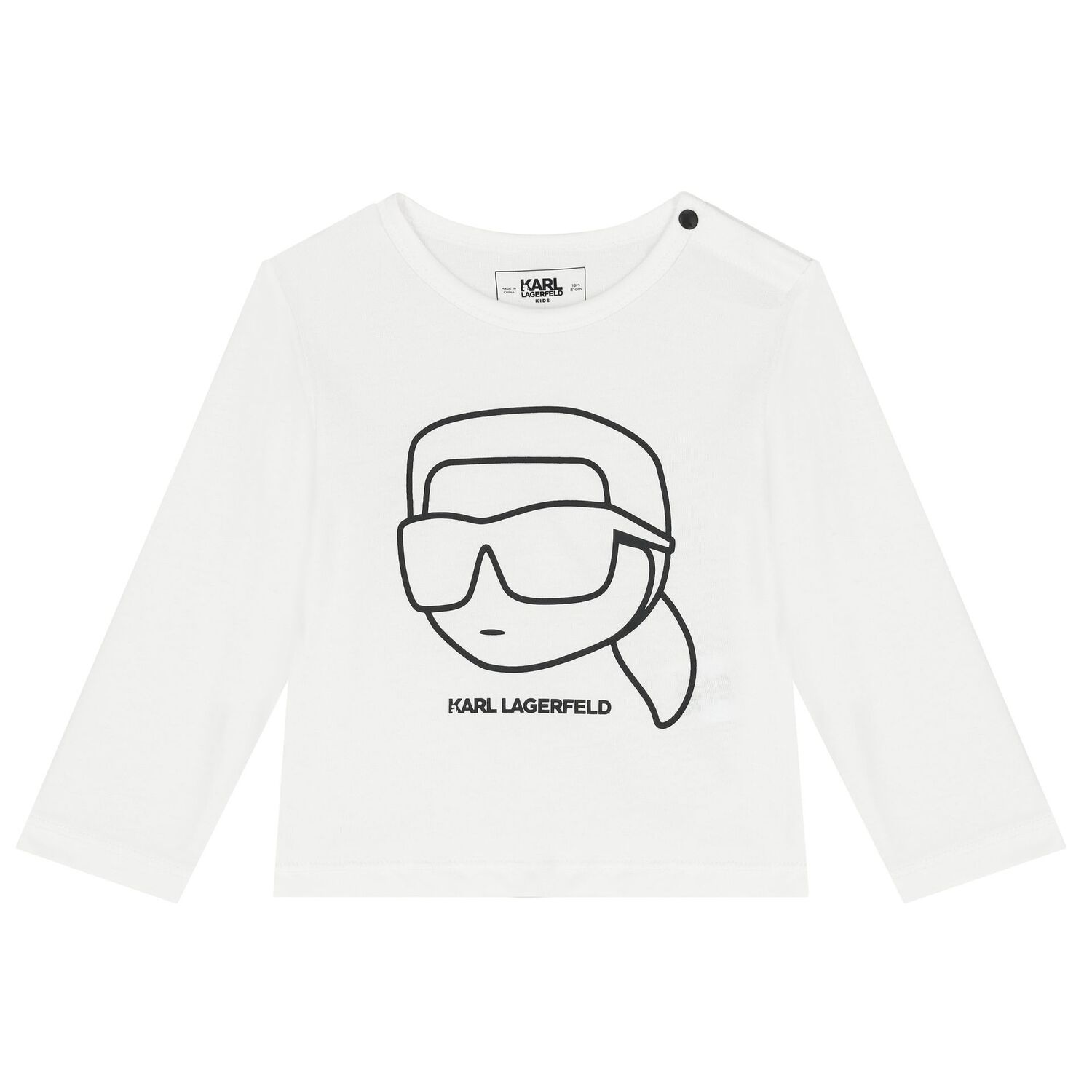 Younger Boys Black & White Logo Tracksuit Set, 1, hi-res image number null