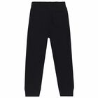 Black Logo Joggers, 1, hi-res