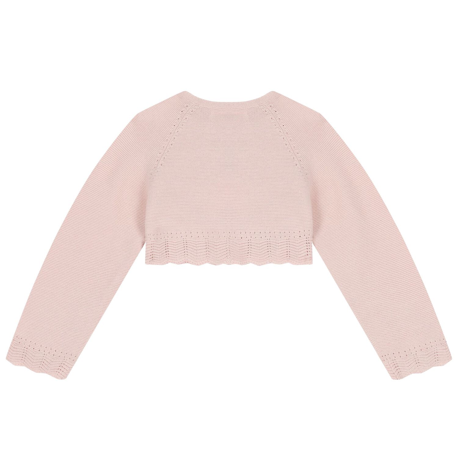Baby Girls Pink Bolero Cardigan, 3, hi-res
