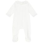 Baby Girls Ivory Logo Babygrow Gift Set, 1, hi-res