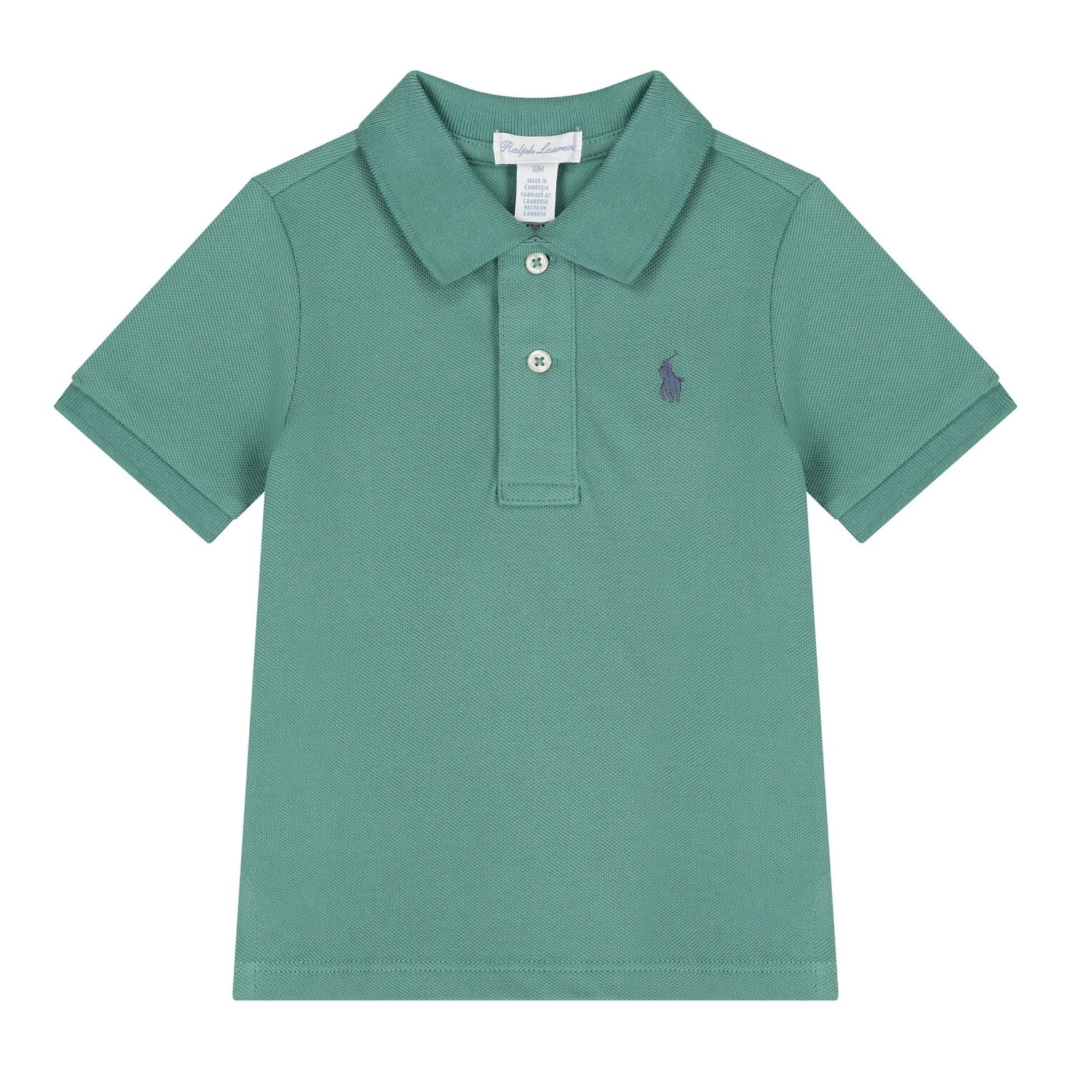 Baby Boys Green & Blue Logo Shorts Set, 1, hi-res