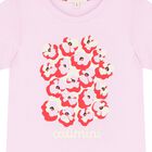 Girls Pink Floral T-Shirt, 1, hi-res