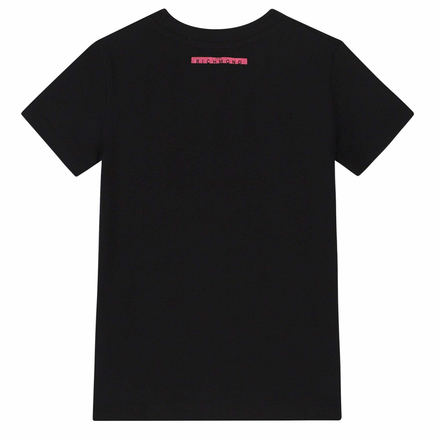 Girls Black Logo T-Shirt, 2, hi-res image number null