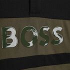 Boys Black Logo Polo Shirt, 1, hi-res