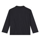 Younger Boys Navy Blue Logo Tracksuit, 1, hi-res