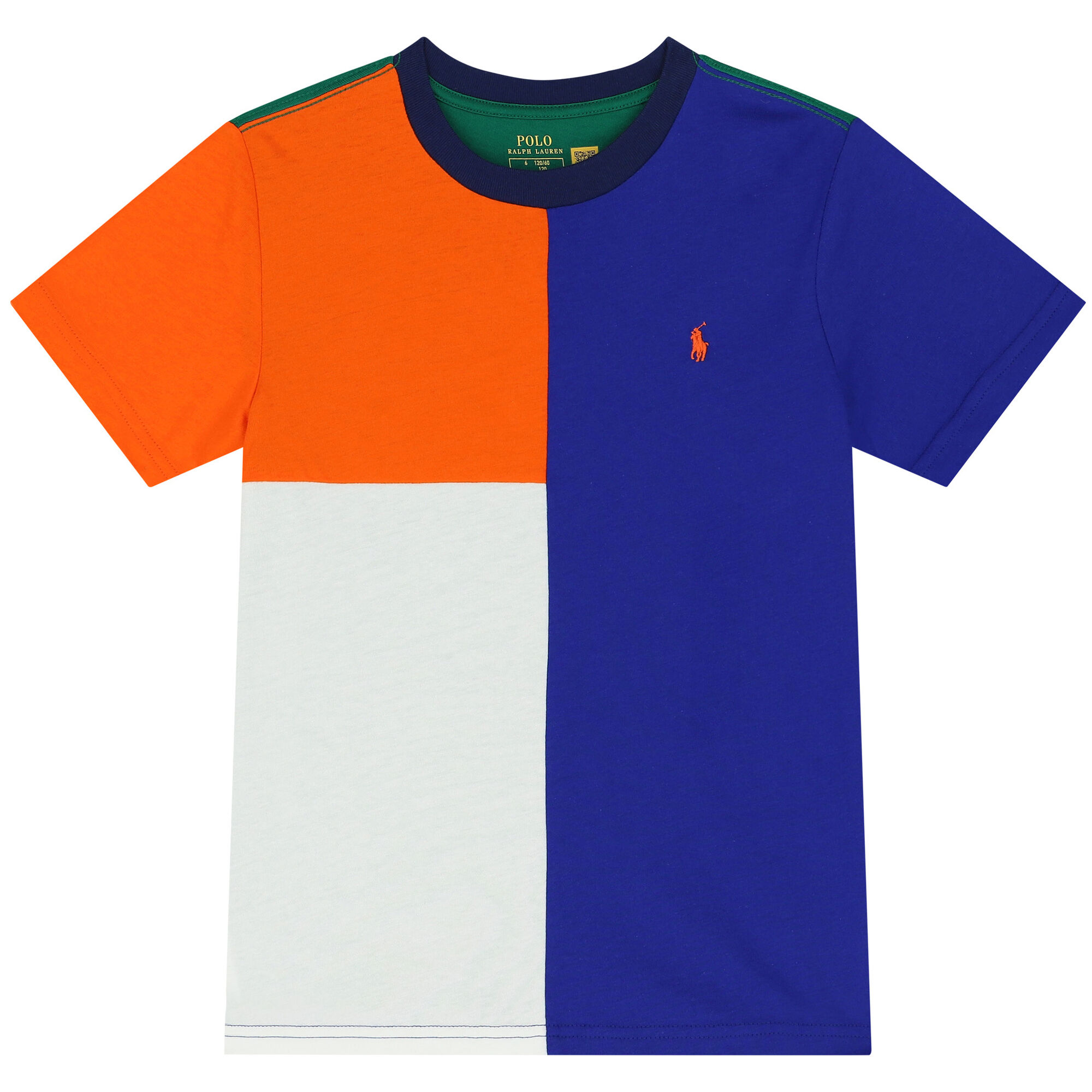 Ralph Lauren Boys Multi Coloured Logo T Shirt Junior Couture UK