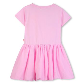 Girls Pink Hearts Dress