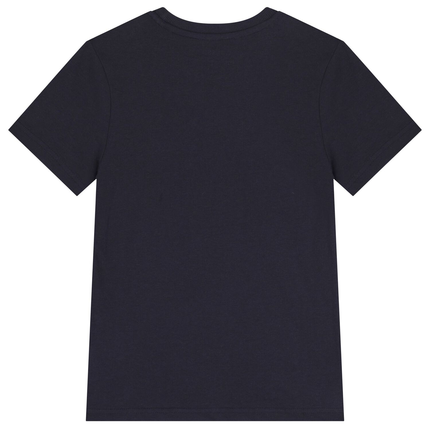 Boys Black Logo T-Shirt, 4, hi-res