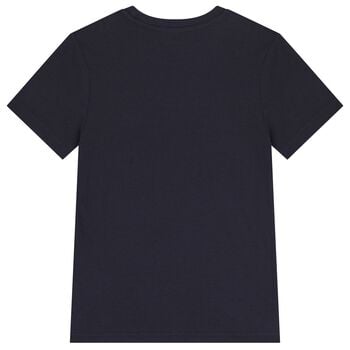 Boys Black Logo T-Shirt