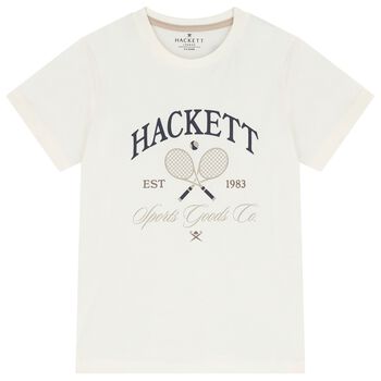 Boys Ivory Logo T-Shirt