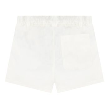 Younger Boys Navy Blue Teddy Bear Logo Shorts