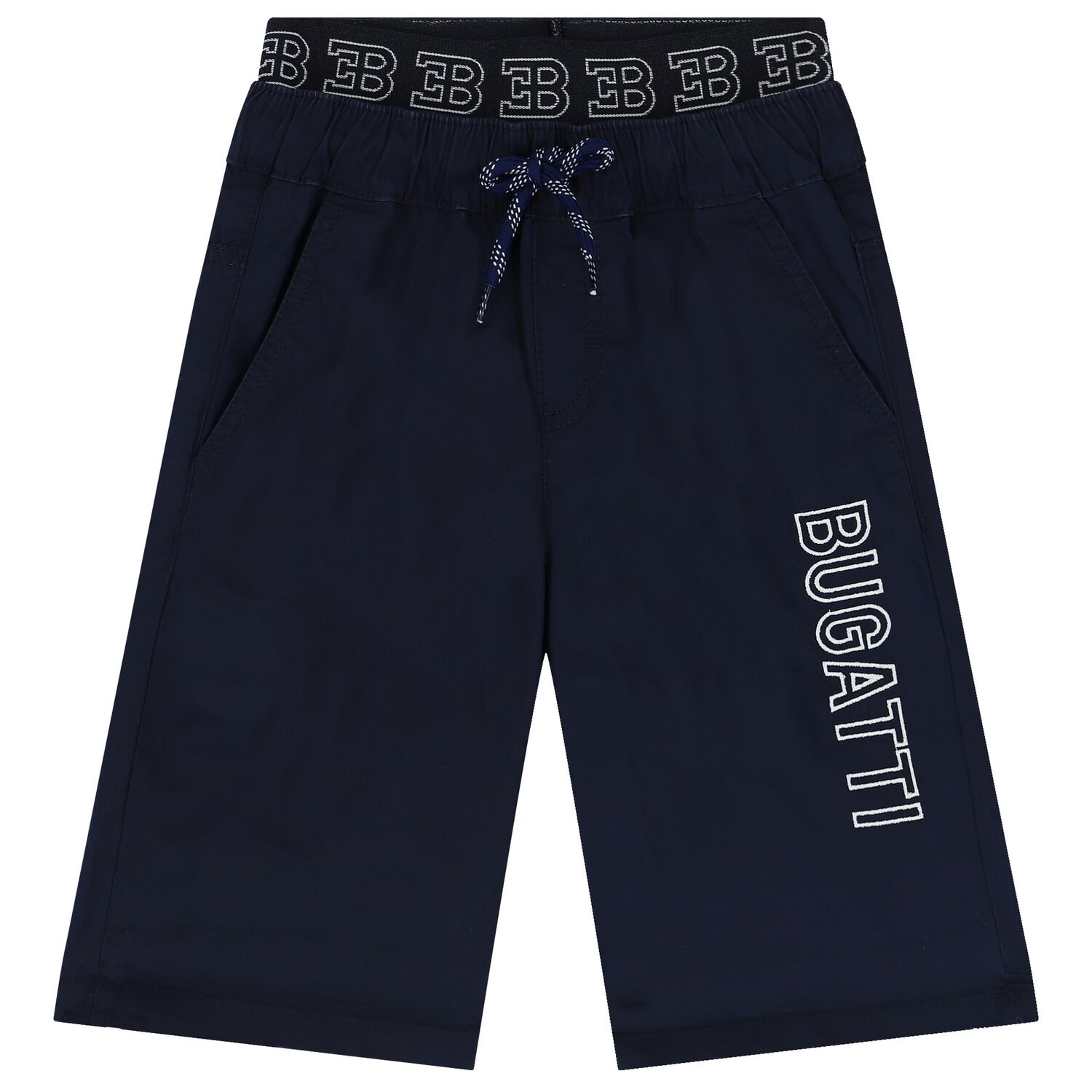 Boys Navy Logo Shorts, 1, hi-res image number null