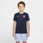 Boys Navy Blue Haaland Logo T-Shirt, 2, hi-res