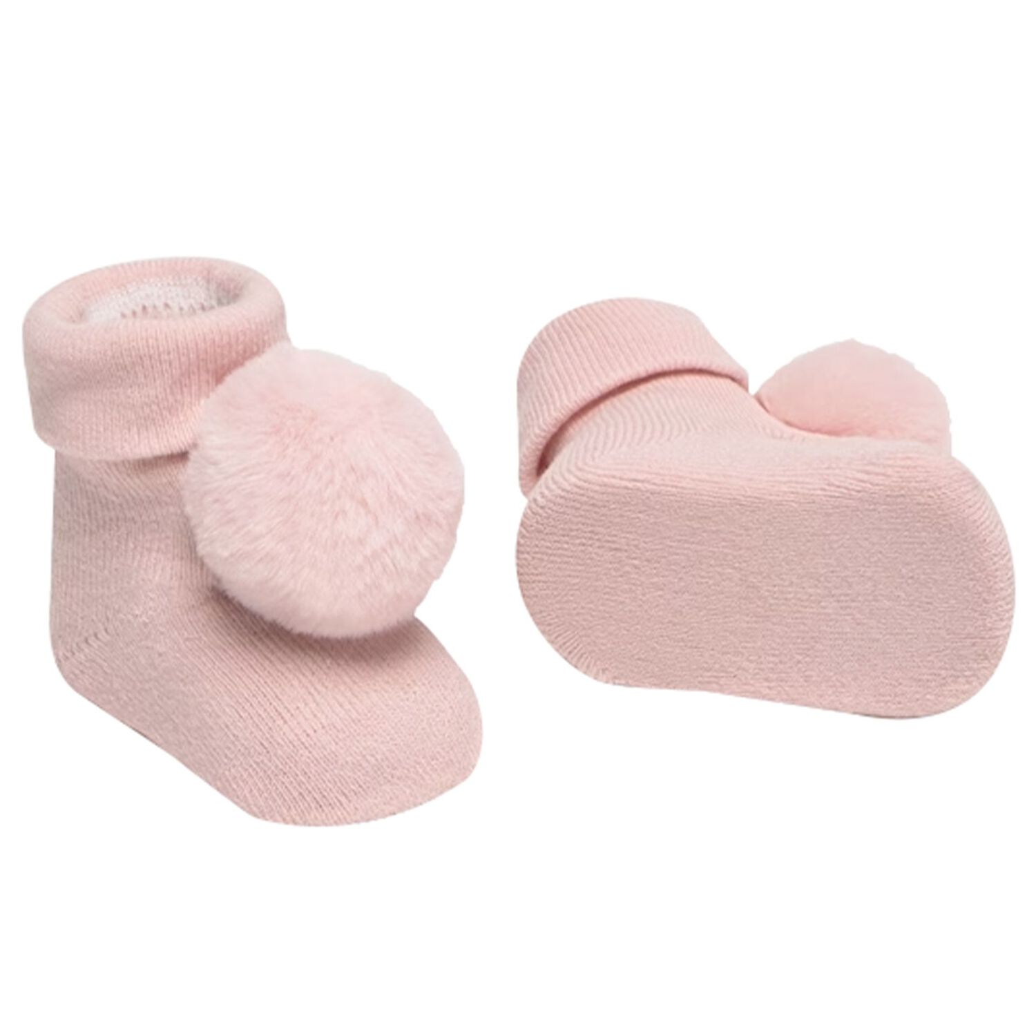 Baby Girls Pink Headband & Booties Gift Set, 2, hi-res