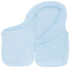 Boys Blue Embroidered Baby Nest, 1, hi-res