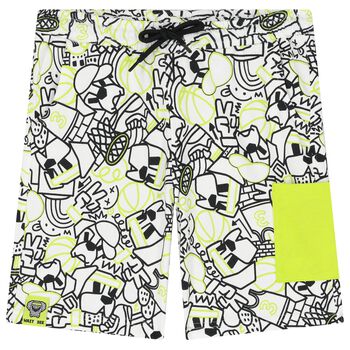 Boys White Shorts