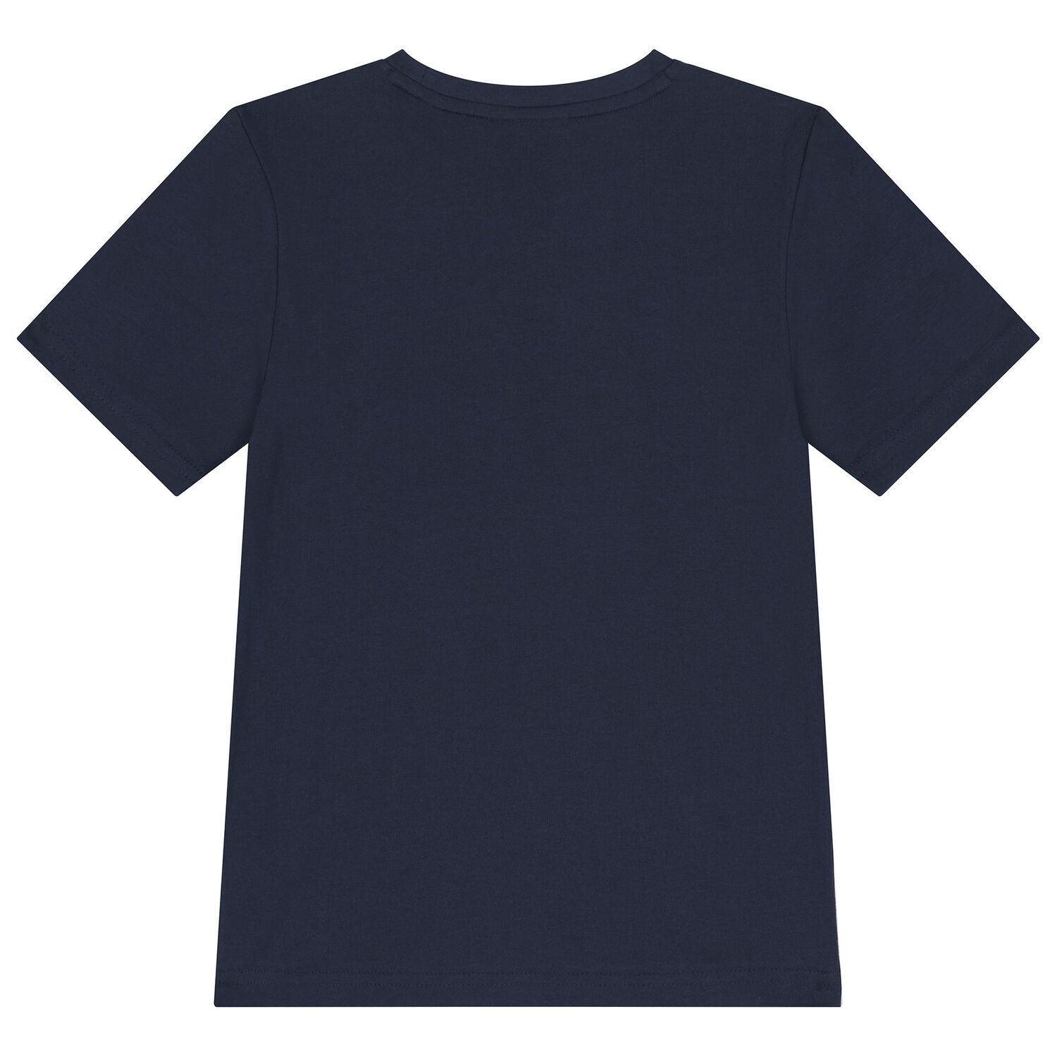 Boys Navy Blue Logo T-Shirt, 1, hi-res