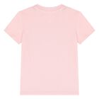 Younger Girls Pink Cotton Shorts Set, 3, hi-res